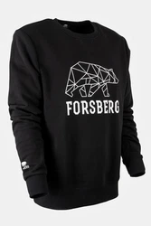 FORSBERG Sweatshirt Bertson Hellblau/Braun