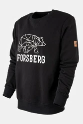 FORSBERG Sweatshirt Bertson Hellblau/Braun