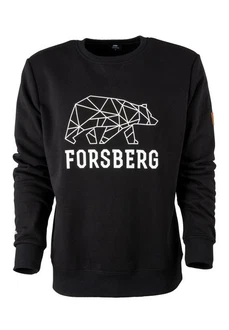 FORSBERG Sweatshirt Bertson Hellblau/Braun