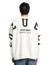 CARLO COLUCCI Sweatshirt Di Quirico Creme/Blau/Weiß/Braun/Rosa/Schwarz/Grün