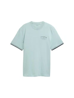 TOM TAILOR T-Shirt mit Logo Print