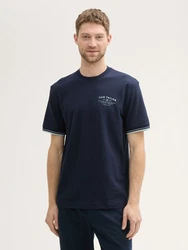 TOM TAILOR T-Shirt mit Logo Print 