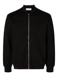 Sweatjacke - Bomber - Cardigan - SLHMACK SWEAT BOMBER