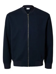 Sweatjacke - Bomber - Cardigan - SLHMACK SWEAT BOMBER
