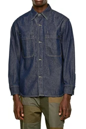 Jeanshemd D-RAPP CAMICIA Herren Denim Hemd Jeanshemd