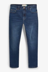 Next Slim-fit Jeans Essential Slim Fit Jeans Dunkelblau/Hellblau/Blau