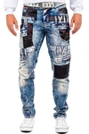 Cipo & Baxx Bikerjeans Herren Hose BA-CD482 