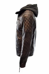 Zimmert Lederjacke Alex II Schwarz/Cognac/Dunkel Braun
