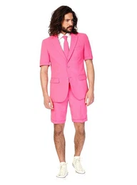 Anzug Mr. Pink Kostm Anzug - fr Karneval Cooler Dress fr heie Tage