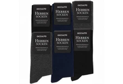 OCCULTO Businesssocken Herren Socken Modell Jordan/Lukas Dunkelgrün/Schwarz/Dunkelblau