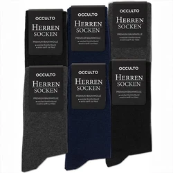 OCCULTO Businesssocken Herren Socken Modell Jordan/Lukas Dunkelgrün/Schwarz/Dunkelblau