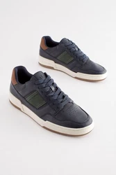 Next Lässige-elegante Sneaker Dunkelgrün/Blau/Hellblau/Dunkelblau