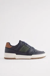 Next Lässige-elegante Sneaker Dunkelgrün/Blau/Hellblau/Dunkelblau