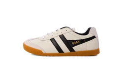 Gola Harrier Leather Sneaker Beige/Grau/Gelb/Braun
