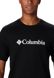 COLUMBIA T-Shirt Hellblau/Schwarz