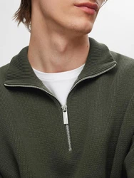SELECTED HOMME Strickpullover SLHDane tanne