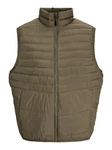 Jack & Jones Kurzweste JJESTATE PACKABLE BW COLLAR NOOS Khaki/Dunkelgrün/Braun