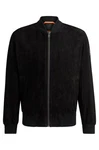 BOSS Jacke Joflag Schwarz/Dunkelgrau
