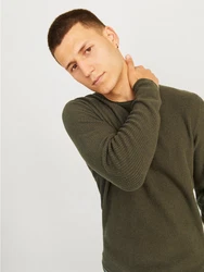Jack & Jones Rundhalspullover JJECooper Knit Crew Neck 
