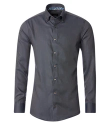 VENTI Businesshemd Blusenshirt B.D. Modern Fit Dunkelgrau/Dunkelblau/Grau/Blau