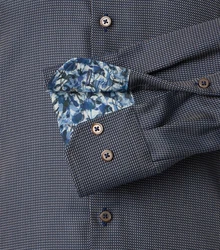 VENTI Businesshemd Blusenshirt B.D. Modern Fit Dunkelgrau/Dunkelblau/Grau/Blau