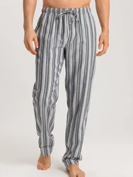 Hanro Pyjamahose Cozy Comfort Grau/Hellgrau
