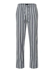 Hanro Pyjamahose Cozy Comfort Grau/Hellgrau