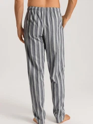 Hanro Pyjamahose Cozy Comfort Grau/Hellgrau
