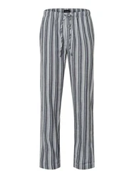 Hanro Pyjamahose Cozy Comfort Grau/Hellgrau