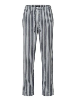 Hanro Pyjamahose Cozy Comfort Grau/Hellgrau