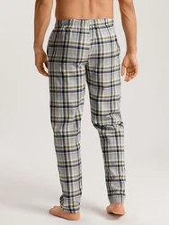 Hanro Pyjamahose Cozy Comfort Grau/Grün