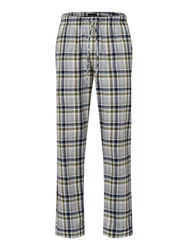 Hanro Pyjamahose Cozy Comfort Grau/Grün