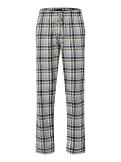 Hanro Pyjamahose Cozy Comfort Grau/Grün
