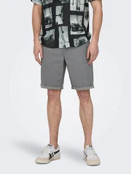 Only & Sons Shorts 'Peter Dobby' grau