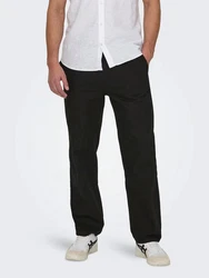 ONLY & SONS Stoffhose Sinus schwarz