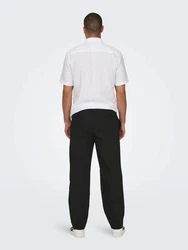 ONLY & SONS Stoffhose Sinus schwarz