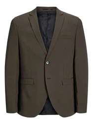 JACK & JONES Herren Blazer Jprfranco Business Jacke dunkelbraun