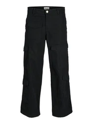 Jack & Jones Cargohose BILL RUSH Dunkelblau/Schwarz/Grau