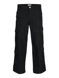 Jack & Jones Cargohose BILL RUSH Dunkelblau/Schwarz/Grau