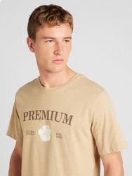 Jack & Jones T-Shirt JPRBLAALFIE (1-tlg) Khaki/Braun/Beige