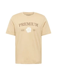 Jack & Jones T-Shirt JPRBLAALFIE (1-tlg) Khaki/Braun/Beige