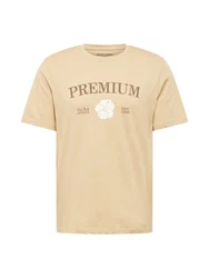 Jack & Jones T-Shirt JPRBLAALFIE (1-tlg) Khaki/Braun/Beige