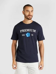 JACK & JONES Shirt 'JPRBLAALFIE' Dunkelblau/Blau/Hellblau