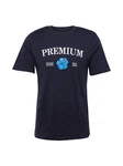 JACK & JONES Shirt 'JPRBLAALFIE' Dunkelblau/Blau/Hellblau