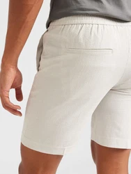 JACK & JONES Shorts JPRSEERSUCKER hellgrau