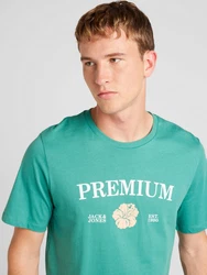 JACK & JONES Shirt JPRBLAALFIE Grün/Türkis/Hellgrün
