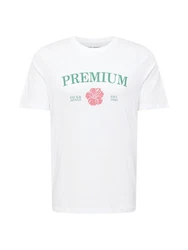 Jack & Jones T-Shirt JPRBLAALFIE jade/cranberry/wei