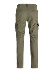 Jack & Jones Cargohose JJIMarco JJJoe Dunkelgrün/Khaki