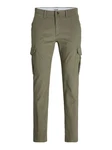Jack & Jones Cargohose JJIMarco JJJoe Dunkelgrün/Khaki