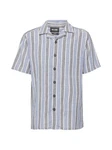 Only & Sons Hemd ONSTREV taubenblau/anthrazit/wei
